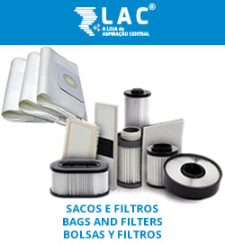 A Loja de Aspiração Central - Sacos e Filtros